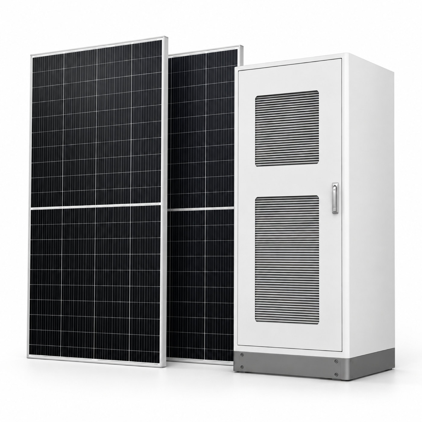 Composición ilustrativa de Gabinete ESS · clase 35 kWh