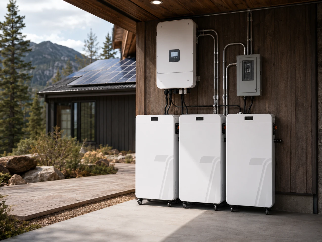 Sistemas de almacenamiento de energía doméstico aislados de la red