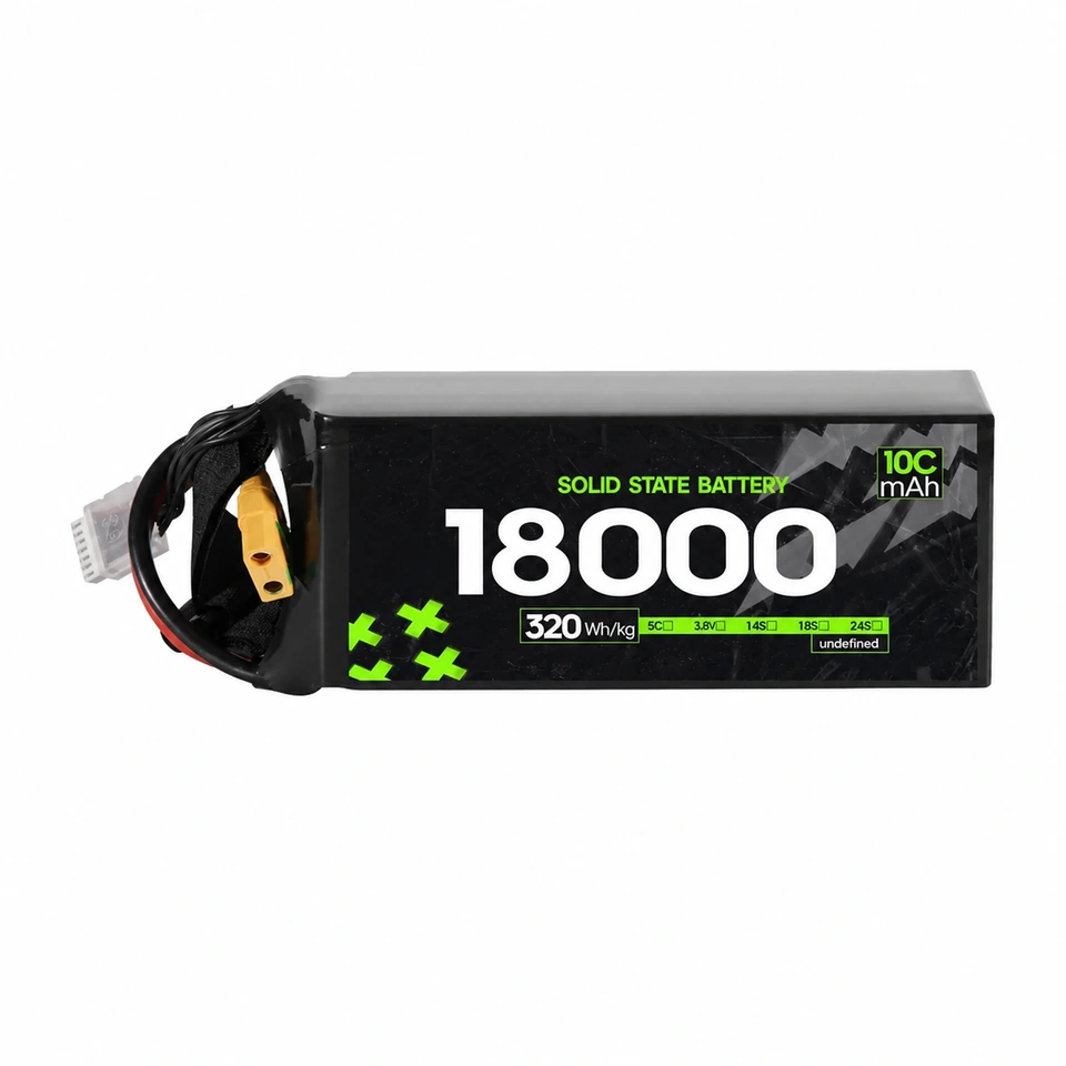 Batería para UAV de 18000mAh 5C, clase 320Wh por kilogramo