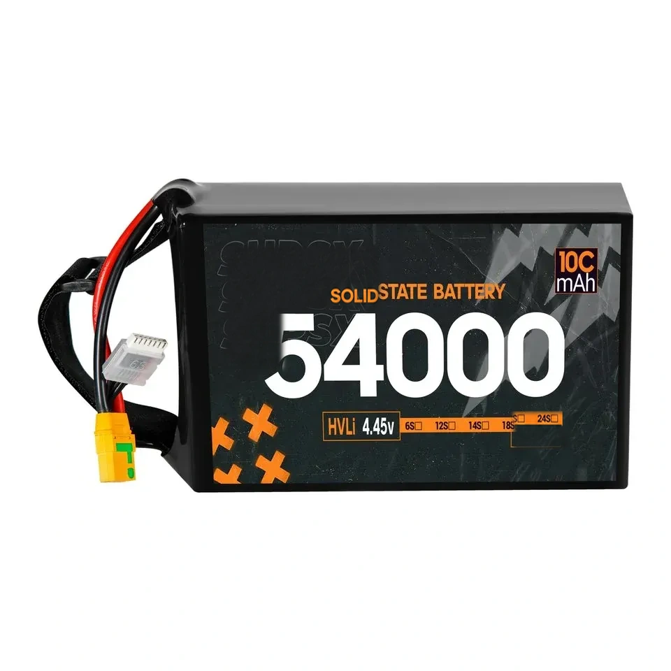 Batería de estado sólido para UAV de 54000mAh 5C 4.45V