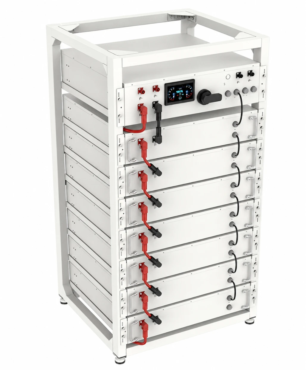 Armario comercial de baterías para exteriores de 146.9kWh a 157.4kWh