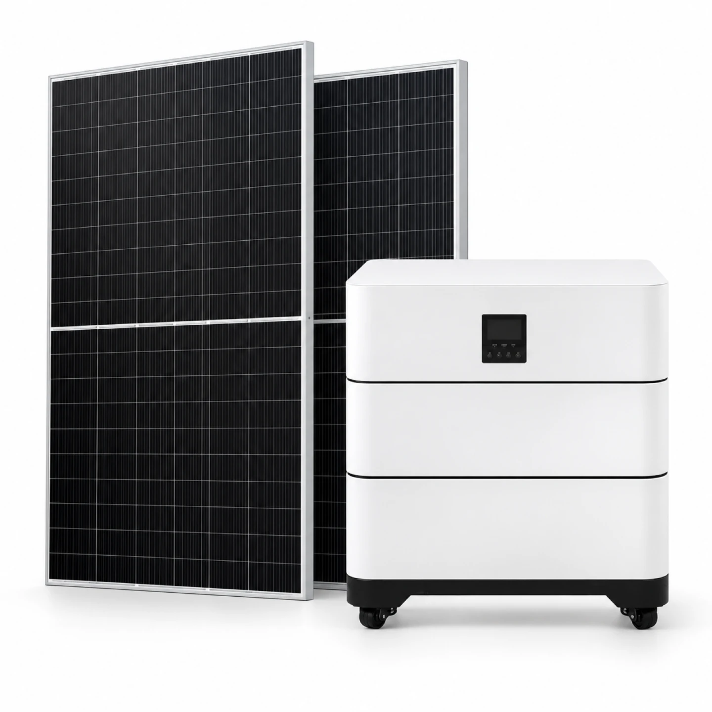 10kW / 10.24kWh ESS apilado básico: opciones de configuración del kit