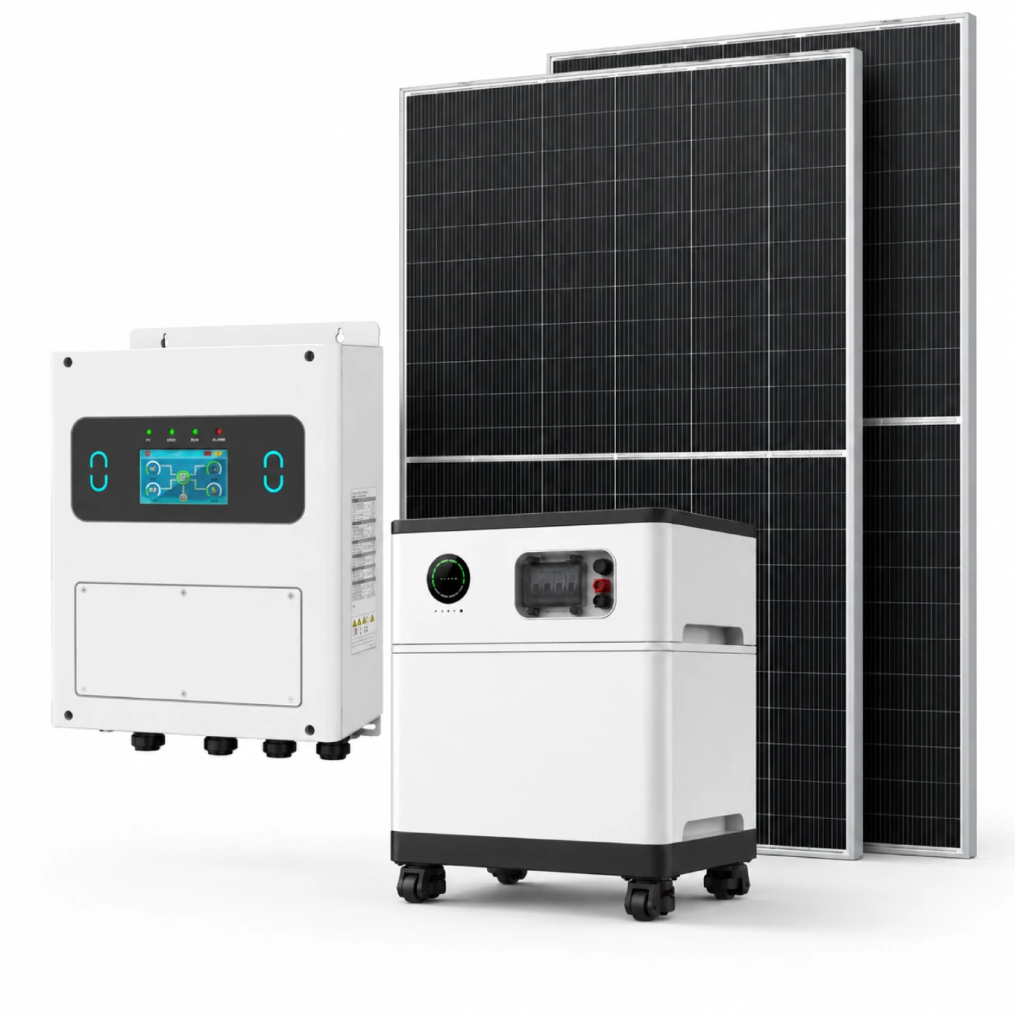 51.2V 100Ah / 5.12kWh Módulo de batería apilable: opciones de configuración del kit
