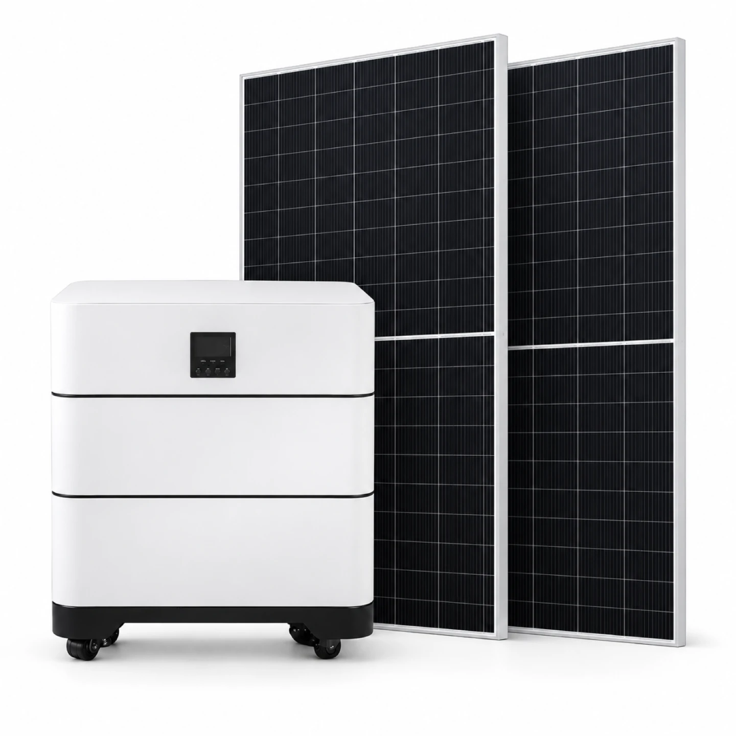 5kW / 5.12-20.48kWh Sistema apilado aislado de la red: opciones de configuración del kit